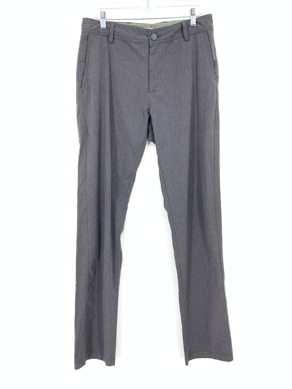 LinkSoul Straight Leg Casual Golf Pants Mens Size 32 Long Dark Gray